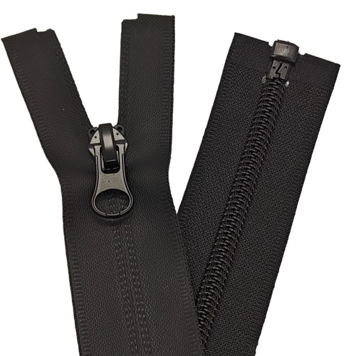 1pz cerniera impermeabile - cerniera, nera