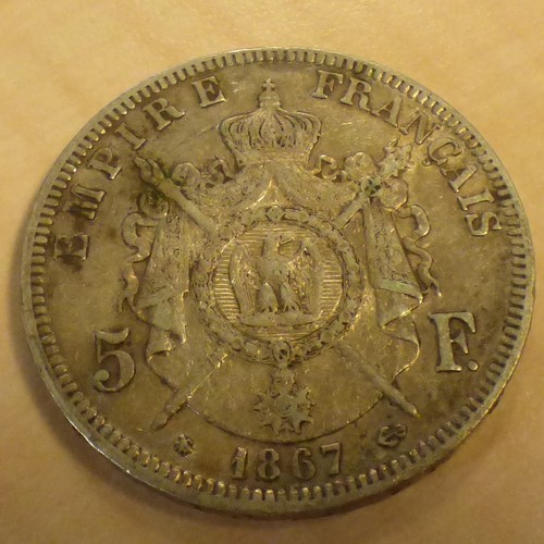 France francs 1867 a - france, 1867-a